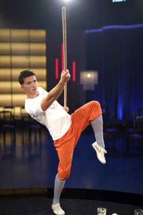 Sascha Wenk, Shaolin Kid, during the taping of the WDR talk show Kölner Treff at WDR Studio BS 3 in Cologne, July 10, 2026 Foto:xC.xAdolph xFuturexImagex koelner_treff1007_6787