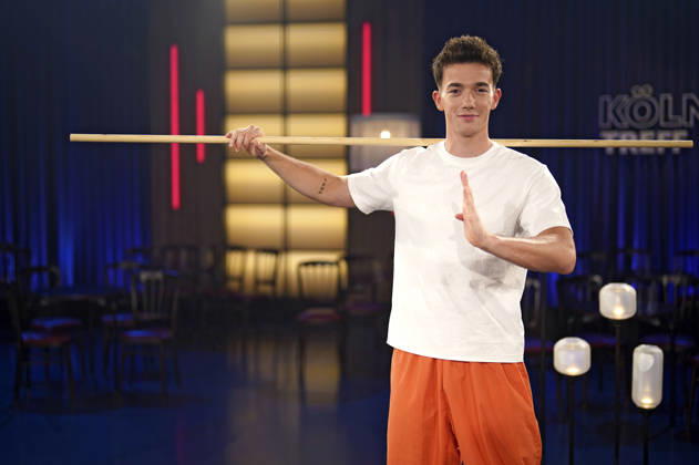 Sascha Wenk, Shaolin Kid, during the taping of the WDR talk show Kölner Treff at WDR Studio BS 3 in Cologne, July 10, 2026 Foto:xC.xAdolph xFuturexImagex koelner_treff1007_6790