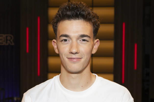 Shaolin Kid Sacha WENK, friendly, smiling, portrait, guest on the TV show Kölner Treff on WDR television, recorded on July 10, 2026, aired on August 7, 2026