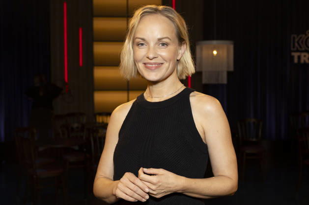 Actress Friederike KEMPTER, friendly, smiling, portrait, guest on the TV show Kölner Treff on WDR television, recorded on July 10, 2026, Aired on August 7, 2026