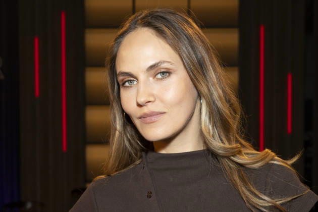 Model, actress, host, and influencer Elena CARRIERE—friendly, thoughtful—portrait, featured as a guest on the TV show Koelner Treff on WDR television, recorded on July 10, 2026, Aired on August 7, 2026