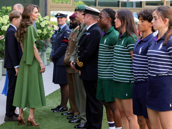 The Prince and Princess of Wales Attend the Gentleman™s Singles Final 12 07 2026. Wimbledon, UK. The Princess of Wales, Patron of the All England Lawn Tennis and Croquet Club, and Prince George during the Gentlemen s Singles Final of The Championships, Wimbledon., Credit:Andrew Parsons Kensington Palace B66 Avalon United Kingdom, England, Wimbledon  Copyright: xAndrewxParsonsx xKensingtonxPalacex xB66x xAvalonx 1116182935