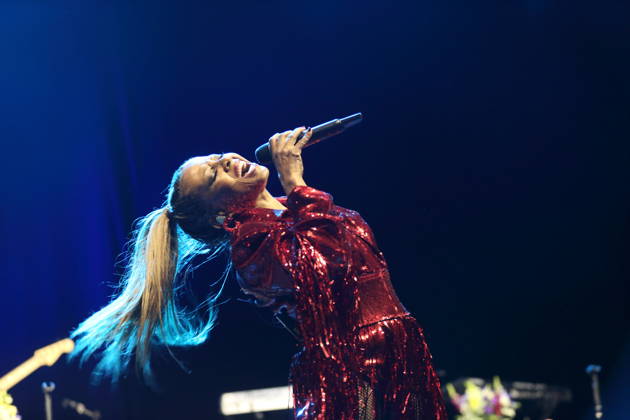 Maxine Jones of the band En Vogue at a concert at the Uber Eats Music Hall in Berlin, July 12, 2026 En Vogue Concert Berlin