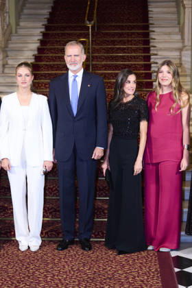 July 14, 2026, Barcelona, Cataluna, Spain: King Felipe VI of Spain, Queen Letizia of Spain, Crown Princess Leonor, Princess Sofia attends Princess of Girona awards ceremony at Gran Teatre del Liceu on July 14, 2026 in Barcelona, Spain Barcelona Spain - ZUMAg15_ 20260714_zaf_g15_001 Copyright: xJackxAbuinx