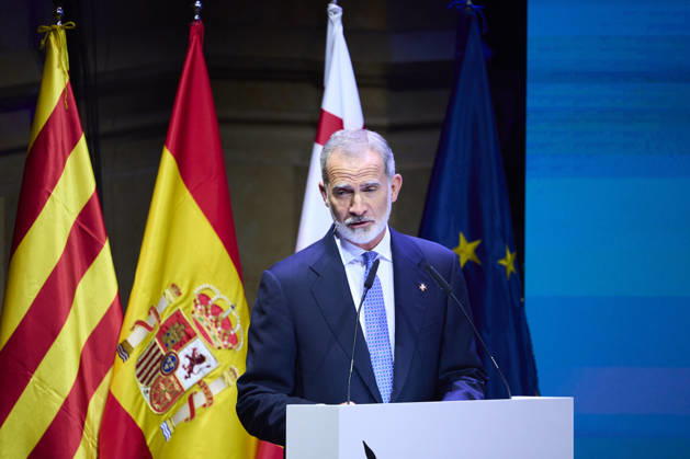 July 14, 2026, Barcelona, Cataluna, Spain: King Felipe VI of Spain attends Princess of Girona awards ceremony at Gran Teatre del Liceu on July 14, 2026 in Barcelona, Spain Barcelona Spain - ZUMAg15_ 20260714_zaf_g15_011 Copyright: xJackxAbuinx