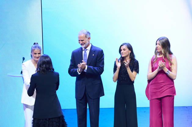 July 14, 2026, Barcelona, Cataluna, Spain: King Felipe VI of Spain, Queen Letizia of Spain, Crown Princess Leonor, Princess Sofia attends Princess of Girona awards ceremony at Gran Teatre del Liceu on July 14, 2026 in Barcelona, Spain Barcelona Spain - ZUMAg15_ 20260714_zaf_g15_047 Copyright: xJackxAbuinx
