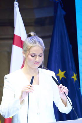July 14, 2026, Barcelona, Cataluna, Spain: Crown Princess Leonor attends Princess of Girona awards ceremony at Gran Teatre del Liceu on July 14, 2026 in Barcelona, Spain Barcelona Spain - ZUMAg15_ 20260714_zaf_g15_060 Copyright: xJackxAbuinx