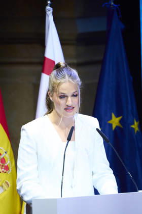 July 14, 2026, Barcelona, Cataluna, Spain: Crown Princess Leonor attends Princess of Girona awards ceremony at Gran Teatre del Liceu on July 14, 2026 in Barcelona, Spain Barcelona Spain - ZUMAg15_ 20260714_zaf_g15_070 Copyright: xJackxAbuinx
