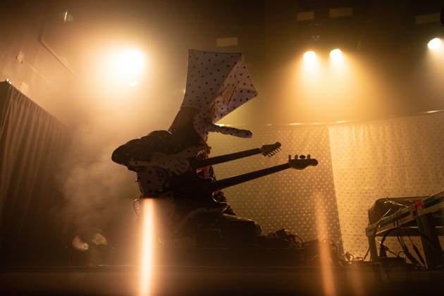 July 14, 2026, Toronto, On, Canada: Rock duo Angine de Poitrine perform at The Mod Club in Toronto on Tuesday, July 14, 2026. Toronto Canada - ZUMAc35_ 20260714_zaf_c35_164 Copyright: xArlynxMcadoreyx