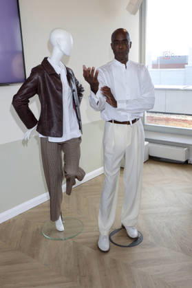 ABB DARNELL Bruce Darnell at the QVC x Bruce Darnell fashion collection presentation at the Sturmfreie Bude Elphiblickin in Hamburg on July 15, 2026, Hamburg, Germany