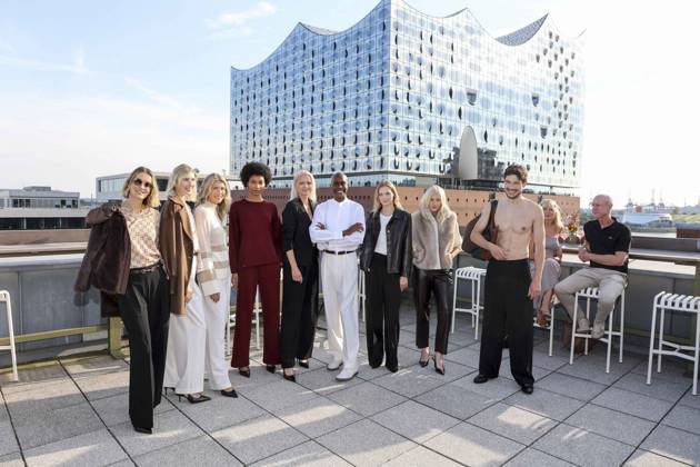 ABB DARNELL Sienna Liebelt, Bruce Darnell, Franziska Knuppe, and others attended the QVC x Bruce Darnell fashion collection presentation at the Sturmfreie Bude Elphiblickin in Hamburg on July 15, 2026, in Hamburg, Germany