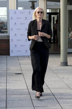 ABB DARNELL Franziska Knuppe, model, attended the QVC x Bruce Darnell collection fashion presentation at the Sturmfreie Bude Elphiblickin in Hamburg on July 15, 2026, Hamburg, Germany