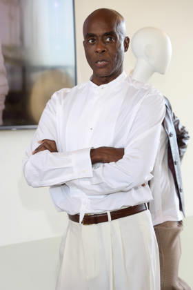 ABB DARNELL Bruce Darnell at the QVC x Bruce Darnell fashion collection presentation at the Sturmfreie Bude Elphiblickin in Hamburg on July 15, 2026, Hamburg, Germany