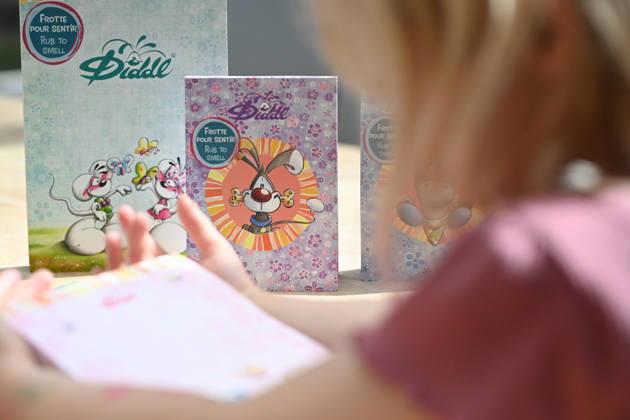 Diddl Makes a Comeback in Germany A young girl is holding a new Diddl notebook. After more than a decade, the iconic plush mouse is returning to the German market, prompting many people to look back nostalgically on their school days. Berlin, Berlin, Germany Copyright: xdiebildwerftx