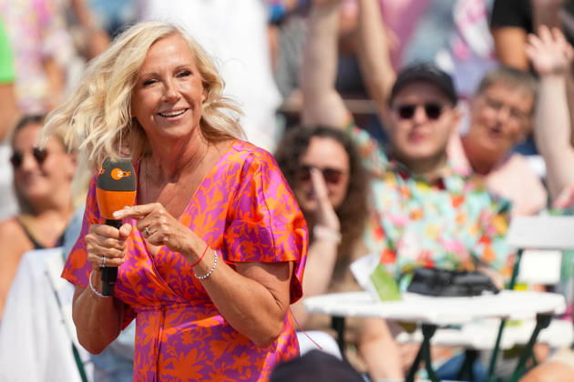ZDF Fernsehgarten 2026: Andrea Kiwi Kiewel on ZDF Fernsehgarten with the theme Mallorca Party on July 19, 2026, in Mainz, Rhineland-Palatinate