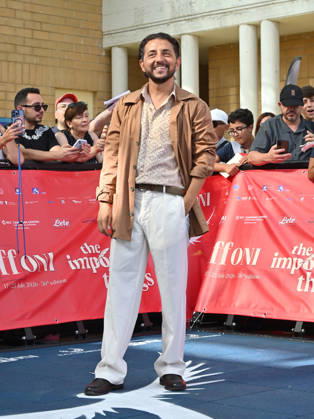 July 19, 2026, Giffoni Valle Piana, Salerno, Italy: Adriano Pantaleo on the Blu Carpet at the 2026 Giffoni Film Festival. Giffoni Valle Piana Italy  - ZUMAs197 20260719_aaa_s197_130 Copyright: xAntoninoxD Espositox