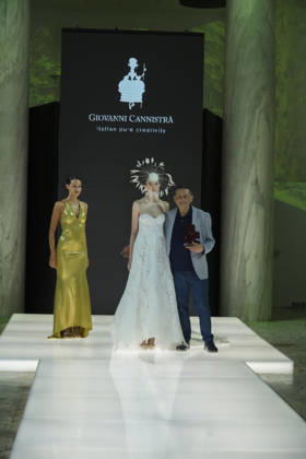 IPA86820098 - Rome Giovanni CannistrÃ ™s fashion show at the Rome Fashion Show Haute Couture 2026 at the Salone delle Colonne In the photo: Giovanni CannistrÃ  Copyright: xBArbaraxAmendolax xBarbaraxAmendolax 86820098