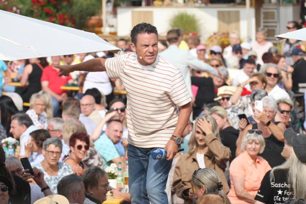Stefan Mross on the ARD TV show *Immer wieder sonntags* at Europa-Park Rust, July 19, 2026 Copyright: xAgenturxMatthiasxWehnertx xM.xGränzdörferx