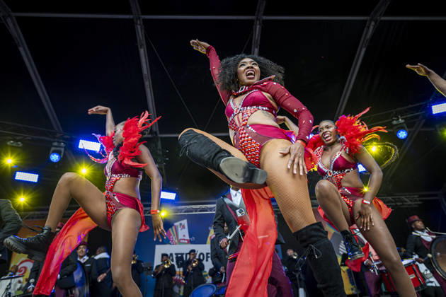 July 24, 2026, Rotterdam, South Holland, Netherlands: 24 July 2026, Rotterdam, the Netherlands. The S.L.R. Brass Band performs during the Battle of Drums. Competing in the Battle of Drums, three brass band groupsÃ¢â‚¬ Rhythm Allstars Brass Band, S.L.R. Brass Band, and Latin Music Brass BandÃ¢â‚¬ perform during the Battle of Drums. This is the opening event of Rotterdam UnlimitedÃ¢â‚¬â ¢s Zomercarnaval 2026. Rotterdam Netherlands  - ZUMAp202 20260724_zip_p202_004 Copyright: xJamesxPetermeierx
