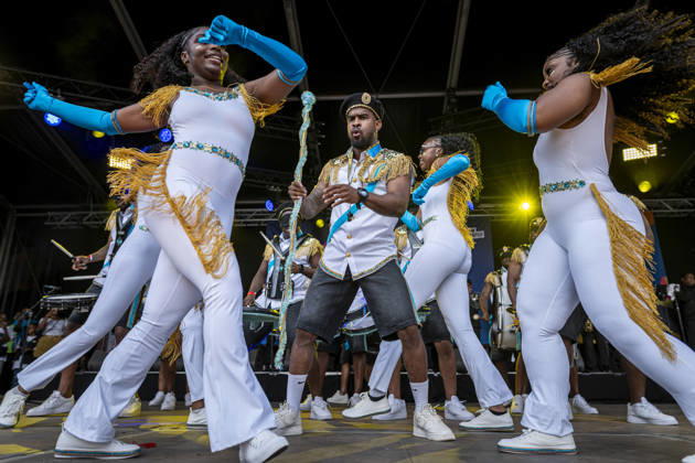 July 24, 2026, Rotterdam, South Holland, Netherlands: 24 July 2026, Rotterdam, the Netherlands. The Latin Music Brass Band performs during the Battle of Drums. Competing in the Battle of Drums, three brass band groupsÃ¢â‚¬ Rhythm Allstars Brass Band, S.L.R. Brass Band, and Latin Music Brass BandÃ¢â‚¬ perform during the Battle of Drums. This is the opening event of Rotterdam UnlimitedÃ¢â‚¬â ¢s Zomercarnaval 2026. Rotterdam Netherlands - ZUMAp202 20260724_zip_p202_008 Copyright: xJamesxPetermeierx