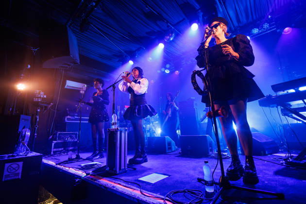 Say She She perform in Brighton Concorde 2 Brighton, East Sussex, UK on 29 July 2026 Nya Brown, Piya Malik and Sabrina Cunningham of Say She She perform on stage, Credit:Andy Sturmey Andrew Sturmey - B1114 Avalon United Kingdom, East Sussex, Brighton  Copyright: xAndyxSturmeyx xAndrewxSturmeyx-xB1114x xAvalonx 1119655247