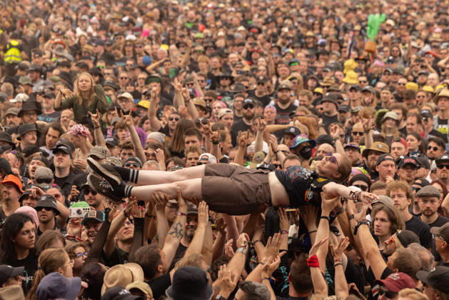 The 35th Wacken Open Air: Friday, Headliner Day. With temperatures that were almost mild, Friday at the Wacken Open Air once again broke all records. All day long, fans waited not only for Judas Priest, but also for Hatbreed and In Flames, Danko Jones and other bands rocke