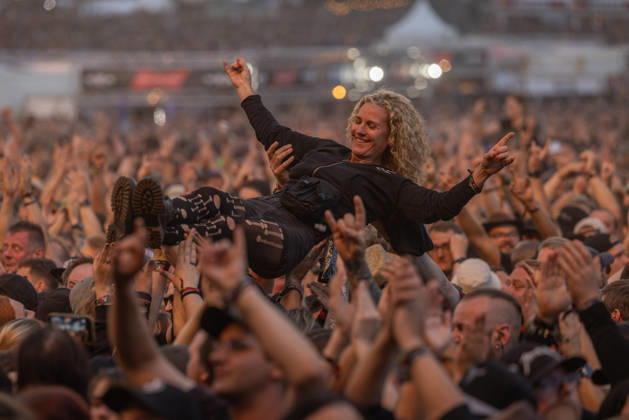 The 35th Wacken Open Air: Friday, Headliner Day. With temperatures that were almost mild, Friday at the Wacken Open Air once again broke all records. All day long, fans waited not only for Judas Priest, but also for Hatbreed and In Flames, Danko Jones and other bands rocke