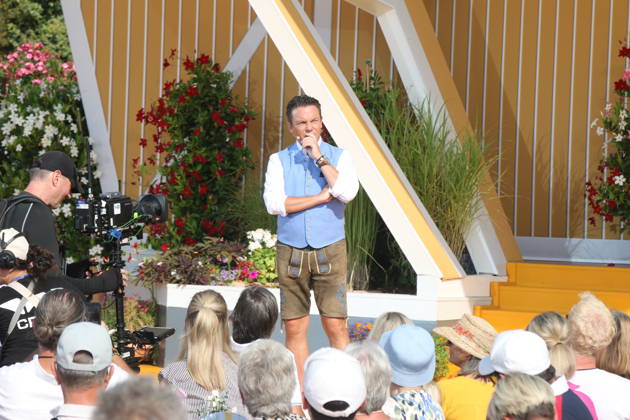 Stefan Mross on the ARD TV show *Immer wieder sonntags* at Europa-Park Rust, August 2, 2026 Copyright: xAgenturxMatthiasxWehnertx xM.xGränzdörferx