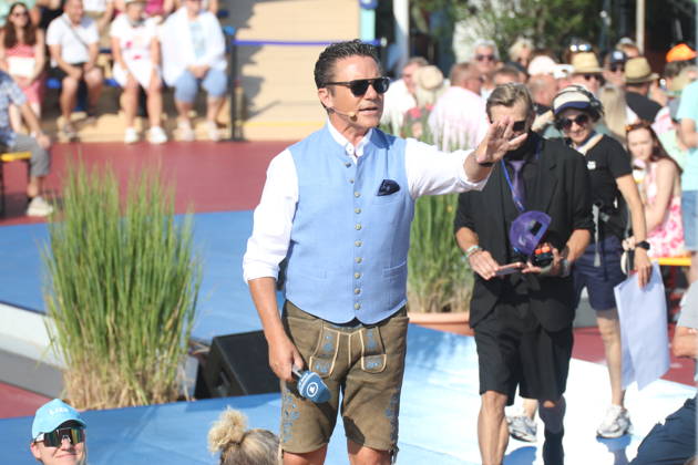 Stefan Mross on the ARD TV show *Immer wieder sonntags* at Europa-Park Rust, August 2, 2026 Copyright: xAgenturxMatthiasxWehnertx xM.xGränzdörferx