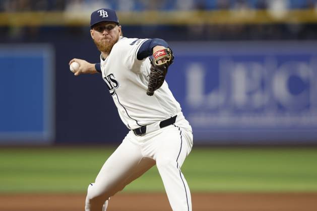 August 2, 2026, St. Petersburg, Florida, USA: Tampa Bay Rays pitcher Chris Roycroft (56) pitches against the Chicago White Sox during the ninth inning on Sunday, Aug. 2, 2026 in St. Petersburg. St. Petersburg USA - ZUMAs70_ 20260802_zan_s70_023 Copyright: xLuisxSantanax