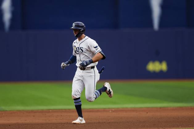 August 2, 2026, St. Petersburg, Florida, USA: Tampa Bay Rays second baseman Ben Williamson (15) homers in the ninth inning against the Chicago White Sox on Sunday, Aug. 2, 2026 in St. Petersburg. St. Petersburg USA - ZUMAs70_ 20260802_zan_s70_027 Copyright: xLuisxSantanax