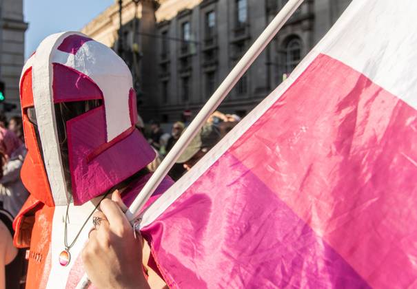 August 2, 2026, Berlin, Germany: BERLIN, Germany †August 2, 2026: Thousands of people gather at Neptunebrunnen under the slogan â€oeFrom Grief to Anger to Resistance†to condemn the recent attack at Berlin Pride. The peaceful march continued to the Brandenburg Gate with participants carrying banners, posters, and drums. Police arrested one suspect near the demonstration who was carrying a German flag and fireworks. Berlin Germany - ZUMAq101 20260802_zna_q101_166 Copyright: xAndro SxTrujillox