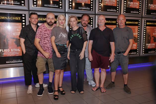 Fly High Rosario Bona, Tom Lass, Martina Schöne Radunski, Lana Cooper, Andreas Anke, Peter Marty, Premiere of the film *Fly High* at the Kulturbrauerei cinema in Berlin, August 4, 2026 Copyright: xEventpress Kratschx