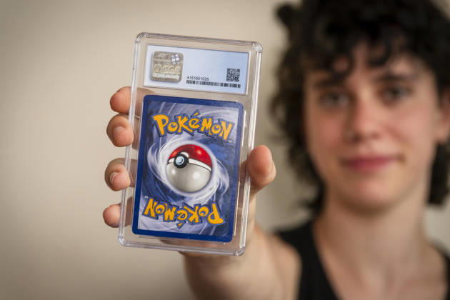 August 5, 2026, Germany, Bavaria, Pokémon Trading Cards, a teenager named Viola is an avid collector of Pokémon cards. Model release: August 5, 2026, Pokémon August 5, 2026, Pokémon