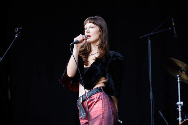 Fuzzycat Organ Quartet live at Oyafestivalen 2026 Oslo, Norway. 12th, August 2026. The Norwegian band Fuzzycat Organ Quartet performs a live concert during the Norwegian music festival Oyafestivalen 2026 in Oslo. Here vocalist Synne Hellebo is seen live on stage Norway, Oslo  Copyright: xGonzalesxPhoto KetilxMartinsenx