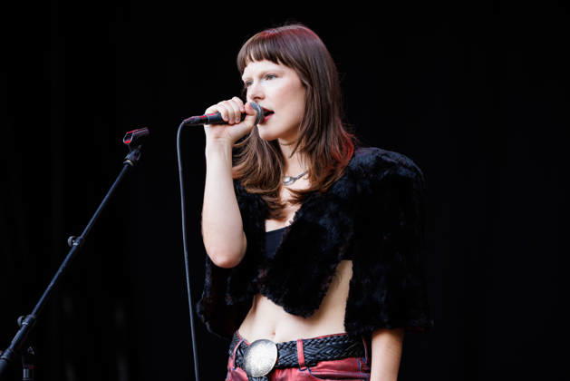 Fuzzycat Organ Quartet live at Oyafestivalen 2026 Oslo, Norway. 12th, August 2026. The Norwegian band Fuzzycat Organ Quartet performs a live concert during the Norwegian music festival Oyafestivalen 2026 in Oslo. Here vocalist Synne Hellebo is seen live on stage Norway, Oslo  Copyright: xGonzalesxPhoto KetilxMartinsenx