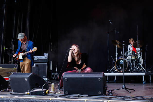 Fuzzycat Organ Quartet live at Oyafestivalen 2026 Oslo, Norway. 12th, August 2026. The Norwegian band Fuzzycat Organ Quartet performs a live concert during the Norwegian music festival Oyafestivalen 2026 in Oslo. Here vocalist Synne Hellebo is seen live on stage Norway, Oslo  Copyright: xGonzalesxPhoto KetilxMartinsenx