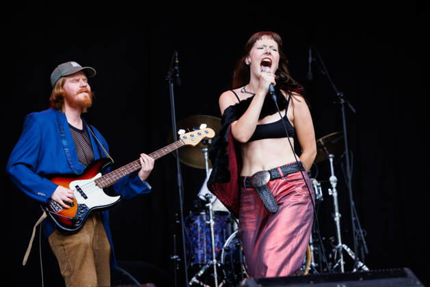 Fuzzycat Organ Quartet live at Oyafestivalen 2026 Oslo, Norway. 12th, August 2026. The Norwegian band Fuzzycat Organ Quartet performs a live concert during the Norwegian music festival Oyafestivalen 2026 in Oslo. Here vocalist Synne Hellebo is seen live on stage Norway, Oslo  Copyright: xGonzalesxPhoto KetilxMartinsenx