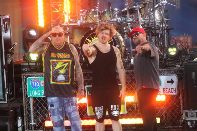 August 14, 2026, Manhattan, New York, U.S.A: New York, New York August 14, 2026.Sublime performs for the Good Morning America concert series in Central Park... Sublime is an American ska punk and reggae rock band from Long Beach, California, formed in 1988 by Bradley Nowell, Eric Wilson, and Bud Gaugh. Famous for hits like Santeria and What I Got , the band continues to perform with Nowell s son, Jakob as frontman. Manhattan U.S.A - ZUMAc272 20260814_znp_c272_017 Copyright: xEmilyxCotlerx