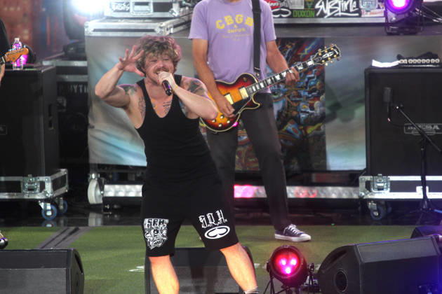August 14, 2026, Manhattan, New York, U.S.A: New York, New York August 14, 2026.Sublime performs for the Good Morning America concert series in Central Park... Sublime is an American ska punk and reggae rock band from Long Beach, California, formed in 1988 by Bradley Nowell, Eric Wilson, and Bud Gaugh. Famous for hits like Santeria and What I Got , the band continues to perform with Nowell s son, Jakob as frontman. Manhattan U.S.A - ZUMAc272 20260814_znp_c272_022 Copyright: xEmilyxCotlerx