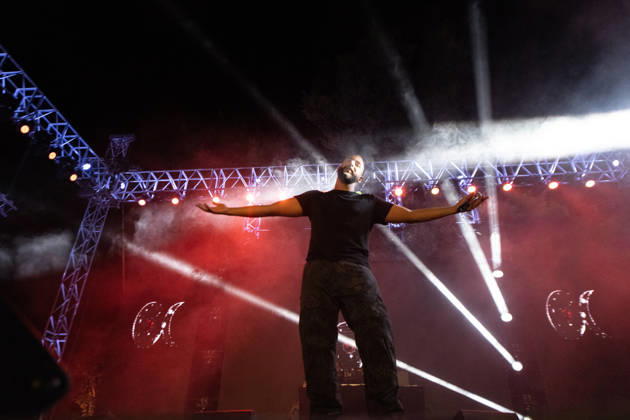 Palestinian rapper Shabjdeed performs in Damascus DAMASCUS, SYRIA - AUGUST 22: Palestinian rap artist Shabjdeed performs during a concert in Damascus, Syria, on August 22, 2026. Shabjdeed, whose songs address restrictions on movement, Israeli attacks and daily life in the West Bank, drew interest from Syrian audiences. Hasan Belal Anadolu Damascus Syria. Editorial use only. Please get in touch for any other usage.  Copyright: x2026xAnadoluxHasanxBelalx
