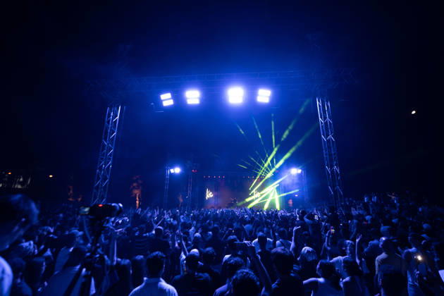 Palestinian rapper Shabjdeed performs in Damascus DAMASCUS, SYRIA - AUGUST 22: Palestinian rap artist Shabjdeed performs during a concert in Damascus, Syria, on August 22, 2026. Shabjdeed, whose songs address restrictions on movement, Israeli attacks and daily life in the West Bank, drew interest from Syrian audiences. Hasan Belal Anadolu Damascus Syria. Editorial use only. Please get in touch for any other usage.  Copyright: x2026xAnadoluxHasanxBelalx