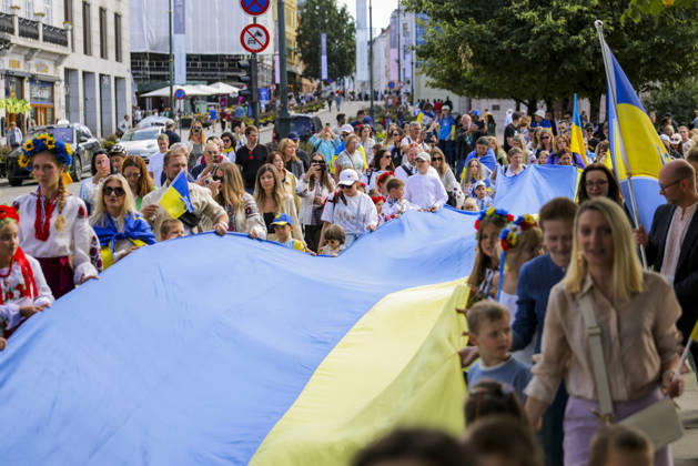 Celebration of Ukrainian Independence Day in Oslo Oslo 20260823 Celebration of Ukrainian Independence Day at Eidsvolls plass outside the Storting in Oslo Photo: Amanda Pedersen Giske, NTB Oslo, Norway y2dwUY3dQMU EDITORFOR EDITORIAL USE ONLY Ref BNC POLy2dwUY3dQMU jpg Copyright: xAmandaxPedersenxGiskex xNTBx