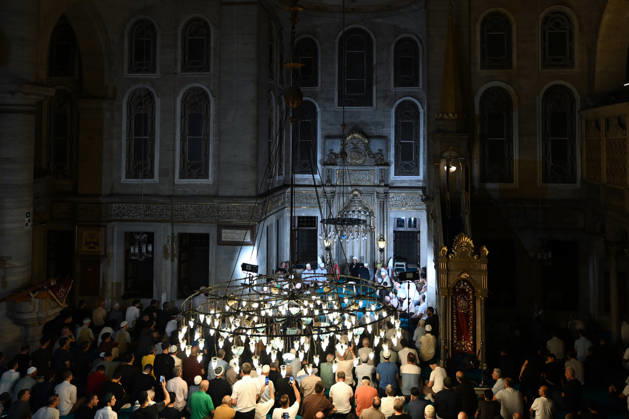 Mawlid al-Nabi in Istanbul ISTANBUL, TURKIYE - AUGUST 24: Muslims attend a Mawlid al-Nabi program at Eyup Sultan Mosque in Istanbul, Turkiye, on August 24, 2026. Believers offered prayers and supplications at the mosque. Ahmet Okatali Anadolu Istanbul Turkey. Editorial use only. Please get in touch for any other usage.  Copyright: x2026xAnadoluxAhmetxOkatalix
