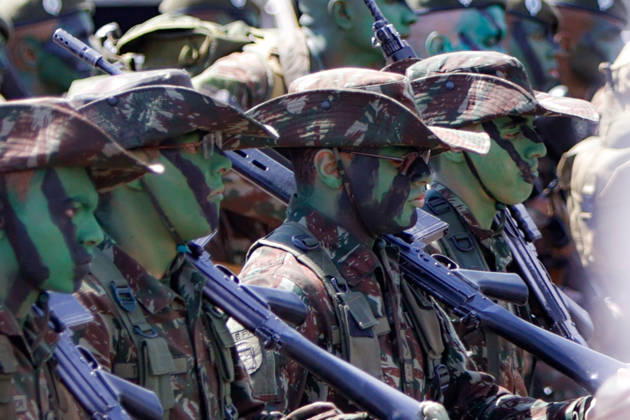 BRASiLIA, DF - 25.08.2026: CERIMôNIA DO DIA DO SOLDADO - Soldier& 39;s Day ceremony, which took place this Tuesday (August 25th) in the Urban Military Sector of the Federal District (SMU DF) x3004247x  JoaoxPedroxCarvalho