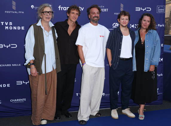 Festival du Film Francophone d AngouleÌ‚me 2026 - jour 2 Corinne Masiero, Aliocha Schneider, Louis-Julien Petit, Anthony Bajon et Delphine Gleize Festival du Film Francophone d AngouleÌ‚me 2026, le 25 août 2026.  Copyright: xFabricexChasseryx