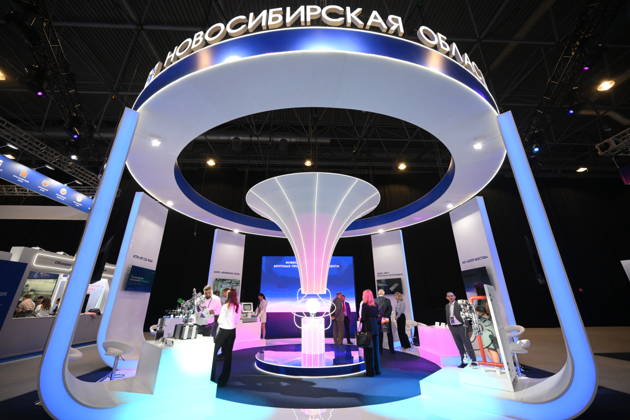 Russia Technoprom International Forum 9228763 26.08.2026 People visit the exhibition during of the Technoprom XIII International Forum of Technological Development in Novosibirsk, Russia. Alexandr Kryazhev Sputnik Novosibirsk Russia  Copyright: xAlexandrxKryazhevx