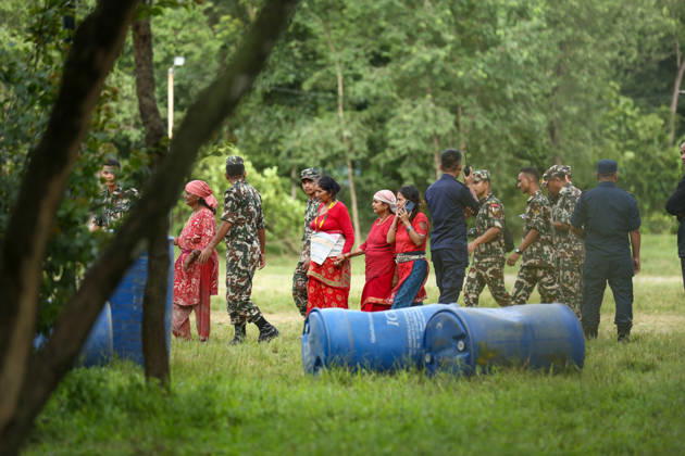 Flood Claims Dozens Of Lives In Nepal Following GLOF Incident In Tibet A flood-damaged section of a highway in Nuwakot, Central Nepal, following the outburst of a glacial lake in Tibet on August 26, 2026. Nuwakot Nepal  Copyright: xSubaasxShresthax originalFilename: shrestha-notitle260826_npfL9.jpg