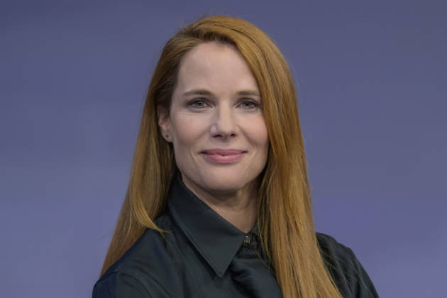 Florence Gaub, military and security expert, GER, Berlin, studio, guest on Maischberger, political talk show, TV, program, hosted by Sandra Maischberger, Das Erste, from Studio 20 in Adlershof, August 26, 2026, Copyright: HMBxMedia UwexKoch
