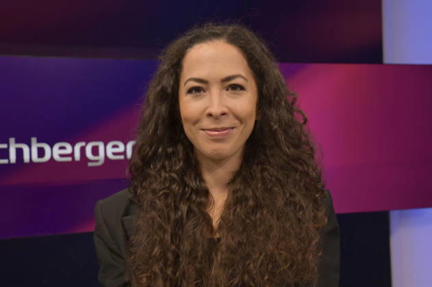 Anna Schneider on the ARD talk show *maischberger* at the studio in Berlin-Adlershof, Berlin, August 26, 2026 Foto:xM.xBehrensx xFuturexImagex maischberger2608_6820